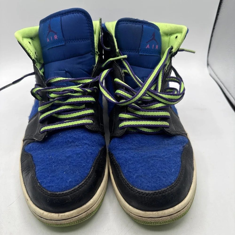 Nike Men's Jordan 1 Mid Bel Air 2013 Fuzzy - 633206-040 - Size 10.5 - VERY RARE‎